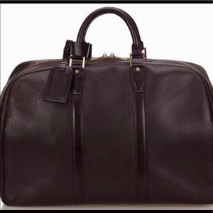 NEW❗️Louis Vuitton leather weekender duffle